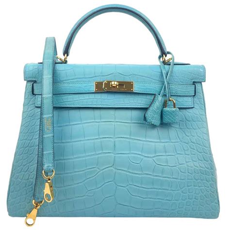 hermes kelly blue atoll|hermes kelly crocodile.